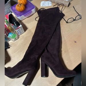 Thigh high boots. Almost new, barely worn.